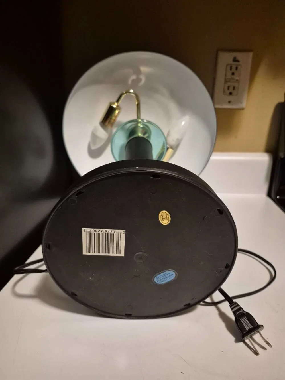 VINTAGE MCM MEMPHIS DESIGN TOUCH MUSHROOM LAMP